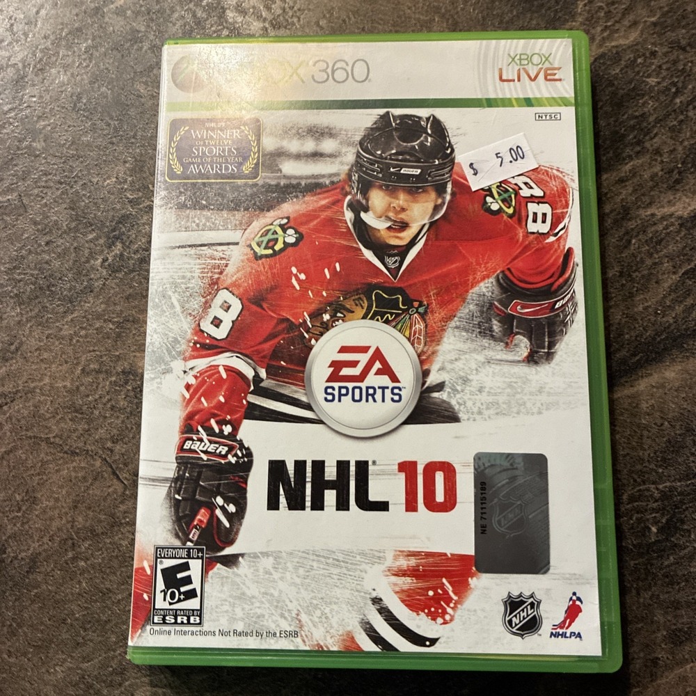 NHL 10 Xbox 360